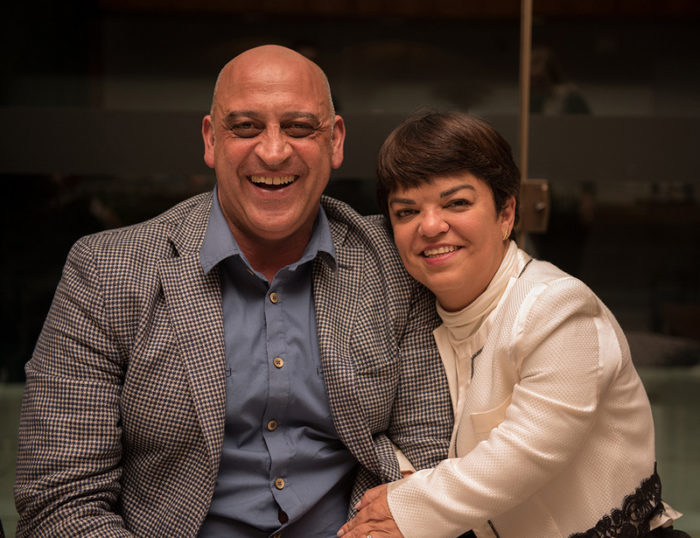 Paulo Sérgio de Matos e Fernanda Dias em festa recente Foto: Aline Bastos