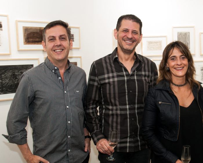 Também na mostra, Aloísio Nunes Castro, Eduardo Brigolini e Márcia Neves Foto: Mariana Mello