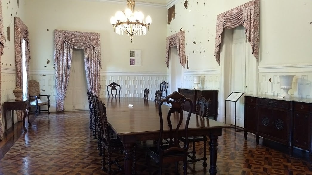 Palácio Rio Negro sala jantar