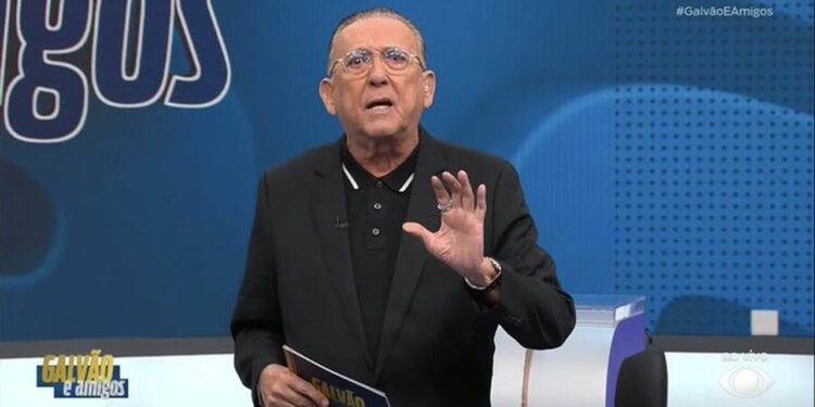 Vazam detalhes do antigo contrato de Galvão Bueno com a Globo - Imagem: Reprodução/Band
