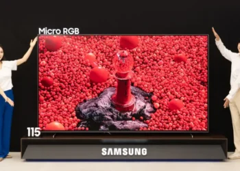 Nova televisão gigantesca de 115” da Samsung: onde comprar - Imagem: Divulgação/Samsung