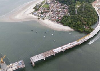 Vídeo mostra obra impressionante de ponte com mais de 1km no Brasil - Imagem: Divulgação/Rodrigo Felix Leal/Secretaria de Infraestrutura e Logística (SEIL)