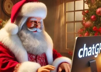 Agora é possível falar com o Papai Noel no ChatGPT