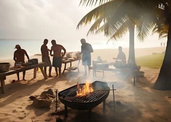 Fazer churrasco na praia pode gerar multa? Entenda a lei no Brasil