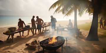 Fazer churrasco na praia pode gerar multa? Entenda a lei no Brasil