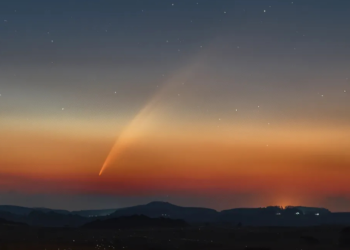 Cometa surpreende moradores de Jaquirana – Veja o que foi flagrado no céu