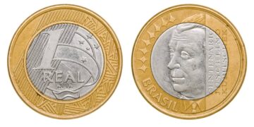 Moedas de 1 real de JK - Foto: (Imagem/Descrição)