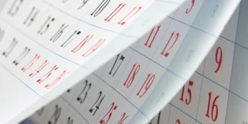 Calendário - Foto: (Imagem/Reprodução)