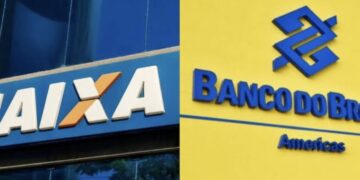 Caixa e Banco do Brasil - Foto: (Imagem/Reprodução)