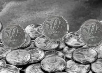 Moedas de 50 centavos - Foto: (Imagem/Reprodução)