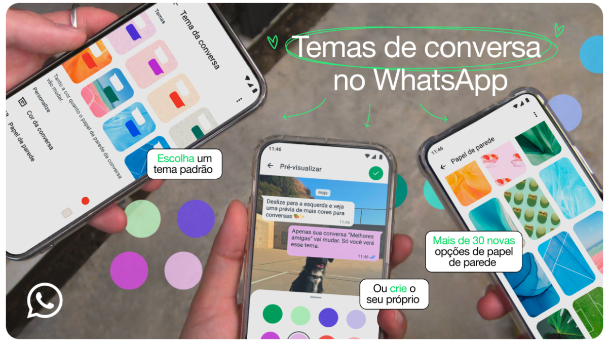 Comunicado do WhatsApp sobre mudanças para todos os usuários