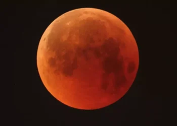 Eclipse da Lua de Sangue - Foto: ESA/CESAR–M.Castillo