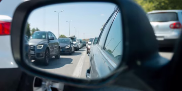 multa por retrovisor?