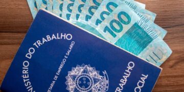 salário