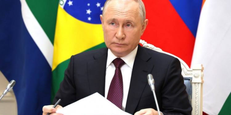 Putin quer "paz duradoura" e pode concordar com cessar-fogo - Imagem: Embaixada da Federação da Rússia no Brasil