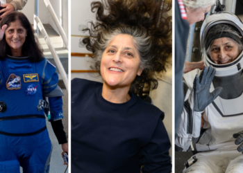 Astronauta Sunita Williams - Nasa/Joel Kowsky