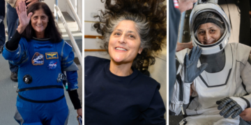 Astronauta Sunita Williams - Nasa/Joel Kowsky