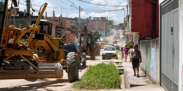 Cratera de meteoro é moradia para quem está nesse bairro de São Paulo - Imagem: Divulgação/Prefeitura de São Paulo