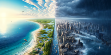Nível do mar teve um aumento inesperado em 2024 - Imagem: Pixabay