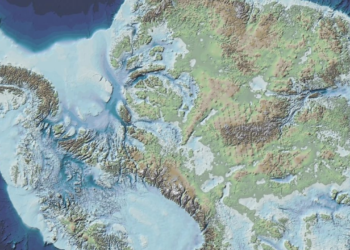 Antártida escondia paisagem de montanhas e vales íngremes