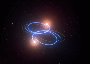 Descoberto exoplaneta que orbita duas estrelas em ângulo reto