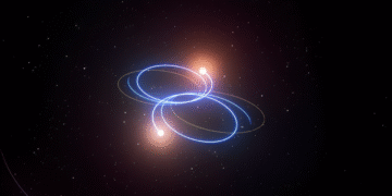 Descoberto exoplaneta que orbita duas estrelas em ângulo reto