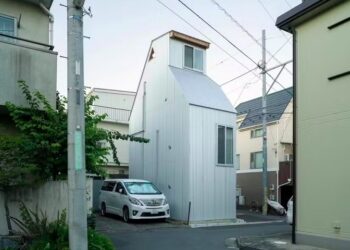 Você vai se surpreender com essa casa minúscula no Japão - Foto: Reprodução/Flipar