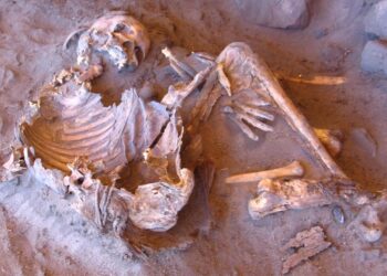 Características de humanos do Saara verde é revelado com análise do DNA - Foto:  Archaeological Mission in the Sahara/Universidade de Roma 'La Sapienza'