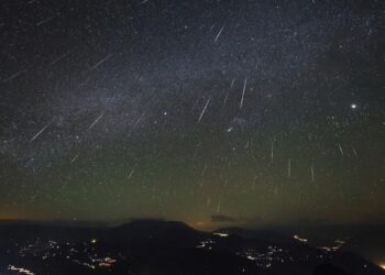 VÍDEO: Céu brasileiro é iluminado por chuva de meteoros - Imagem: NASA/ Divulgação