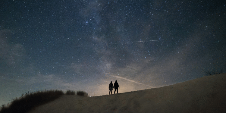 O que significa tomar um banho de estrelas?