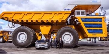 BelAZ 75710 - Reprodução