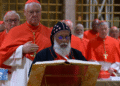 Por que alguns cardeais usam roupas diferentes da maioria no Conclave? - Imagem: Reprodução/Vaticano