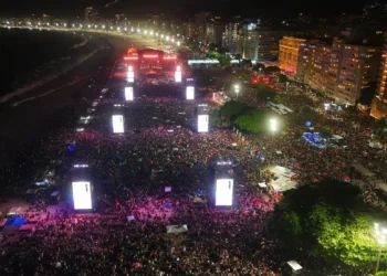 Público de Copacabana não bateu recorde em show de Lady Gaga - Imagem: Fabio Motta/Divulgação via Agência Brasil