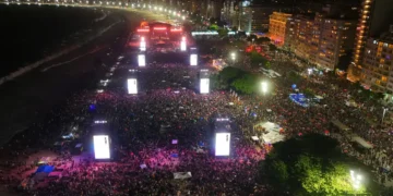 Público de Copacabana não bateu recorde em show de Lady Gaga - Imagem: Fabio Motta/Divulgação via Agência Brasil
