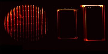 Efeito Terrell-Penrose: objetos próximos à velocidade da luz parecem estar girando aos olhos de um observador. Crédito: TU Wien