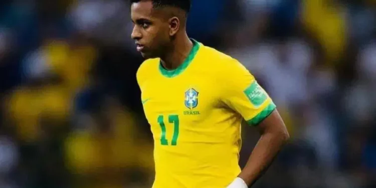 Rodrygo é cedido pelo Real Madrid por causa de R$ 5,3 bilhões - Imagem: Lucas Figueiredo/CBF