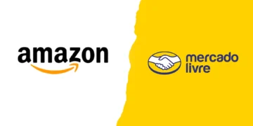 Amazon e Mercado Livre - Reprodução