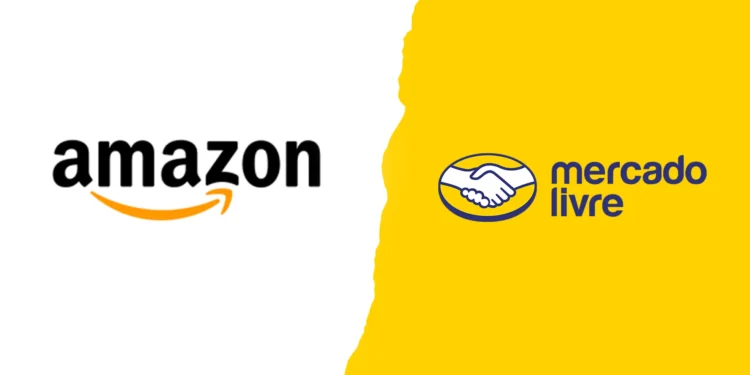 Amazon e Mercado Livre - Reprodução