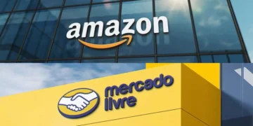 Amazon e Mercado Livre - Reprodução/iStock
