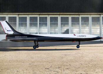 Avião supersônico quebra recorde e já pode ser encomendado - Imagem: Divulgação – Dawn Aerospace