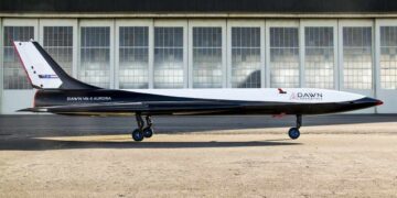 Avião supersônico quebra recorde e já pode ser encomendado - Imagem: Divulgação – Dawn Aerospace