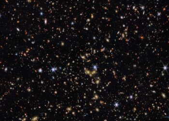 Milhares de galáxias do universo antigo são captadas - Imagem: ESA/Webb, NASA & CSA, G. Gozaliasl, A. Koekemoer, M. Franco e a equipe COSMOS-Web