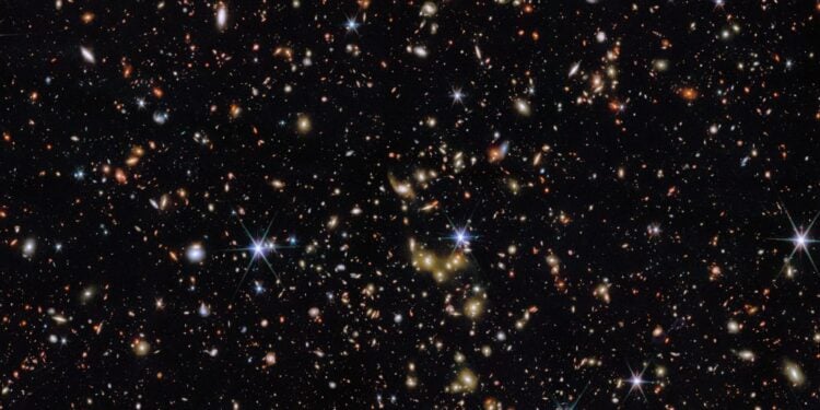 Milhares de galáxias do universo antigo são captadas - Imagem: ESA/Webb, NASA & CSA, G. Gozaliasl, A. Koekemoer, M. Franco e a equipe COSMOS-Web