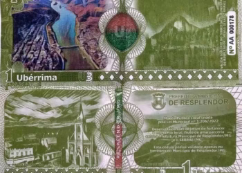 Cidade brasileira que imprime sua própria moeda local - Imagem: Divulgação/Prefeitura de Resplendor