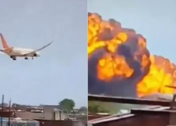 Acidente fatal de avião na Índia teve um sobrevivente? - Imagem: Reprodução/Redes Sociais
