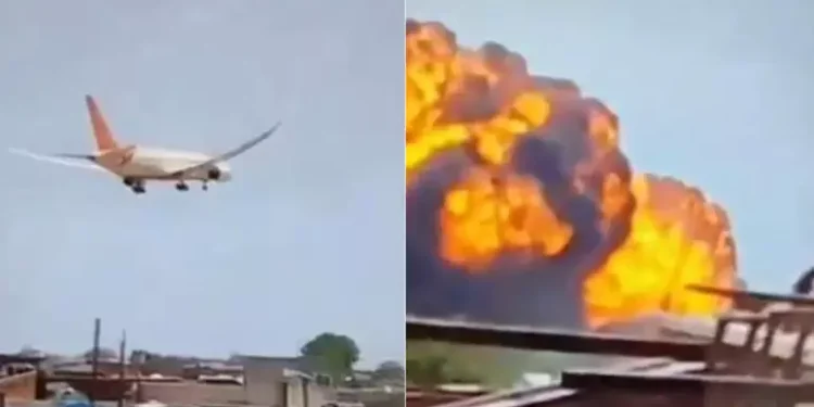 Acidente fatal de avião na Índia teve um sobrevivente? - Imagem: Reprodução/Redes Sociais