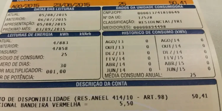 Junho vai ter bandeira vermelha e esse é o jeito de pagar menos na conta de luz - Imagem: Agência Brasil