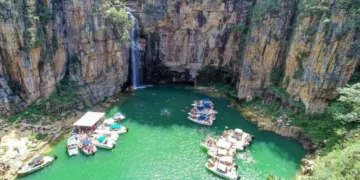 Lago de Furnas, Capitólio (MG). (Foto: Divulgação)