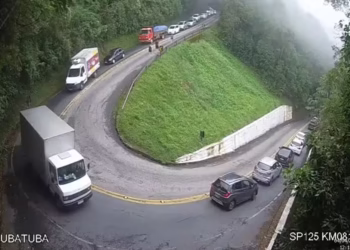 Brasileiros estão desistindo de pegar a estrada mais íngreme do país - Imagem: Reprodução/Departamento de Estrada de Rodagens (DER)
