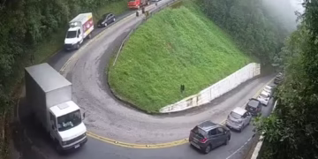 Brasileiros estão desistindo de pegar a estrada mais íngreme do país - Imagem: Reprodução/Departamento de Estrada de Rodagens (DER)